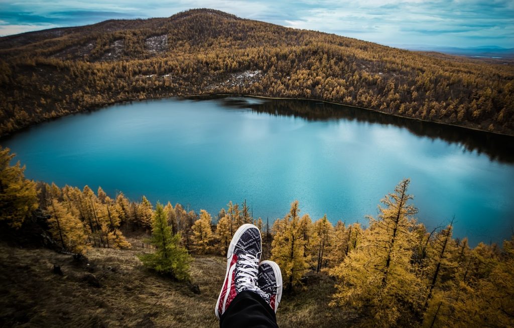 Путешествие, экотуризм, озеро, природа